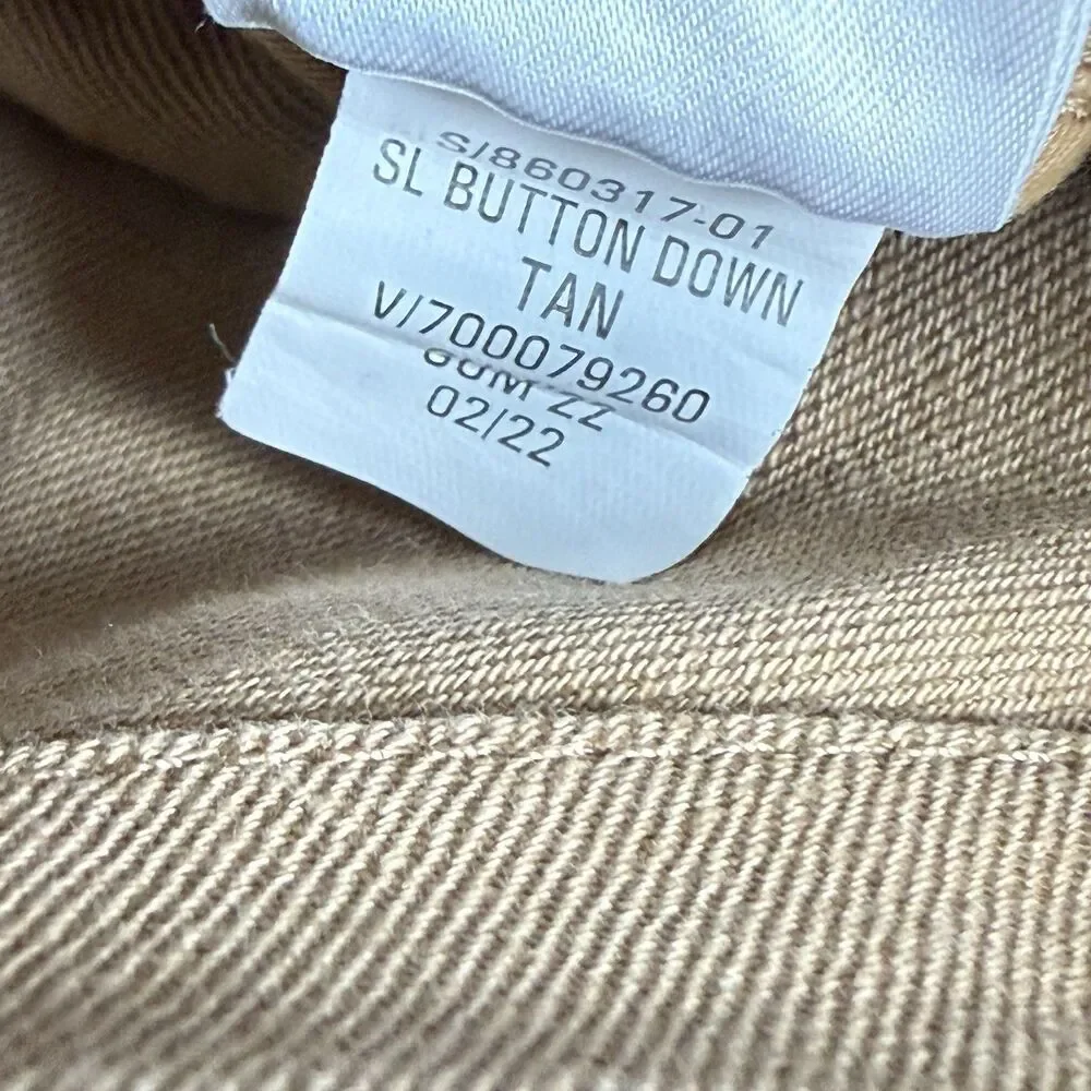 Banana Republic Safari Camp Romper Tan Linen Cotton Belted Women 4 Granola Girl